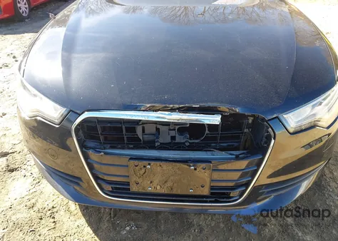 2013 Audi A6 3.0T Premium from USA, damaged, VIN WAUGGAFC9DN069535